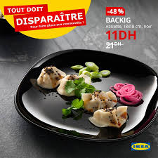 Vous pouvez parcourir et afficher tous les produits dans les catalogues ikea maroc. Solde Au Maroc Soldes Ikea Maroc Assiette Backig Noir Facebook