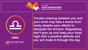 Feel happy and celebrate with loved ones. What Is The Love Horoscope For Libra Today