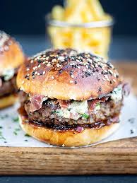 Lunch Blue Cheese Burgers Recipes Gourmet Burgers
