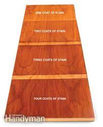 Stain penetrates wood but if it can't due to excess stain or dirt, it will sit on top without drying. How To Stain Wood Evenly Without Getting Blotches And Dark Spots Diy Family Handyman