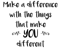 Today, more and more candidates seek opportunities where they can help the world. Make A Difference Wall Quotes Decal Wallquotes Com