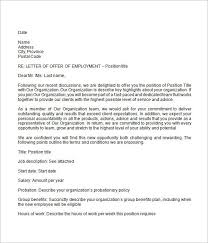 Photos Employment Offer Letter Template Free Resume Samples Business Format Sample Job Cover Letter Examples Lettering Job Cover Letter