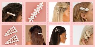 The most common hairstyle hair pins material is glass. 15 Best Pearl Hair Clips And Barrettes How To Wear Pearl Hair Clips