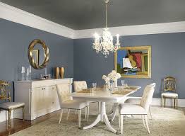 Our favorite colorful dining rooms. Dining Room Blue Gray Paint Novocom Top