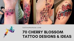 There is the sense of time here as well as a couple in love. 70 Cherry Blossom Tattoo Designs Ideas 2019 Youtube