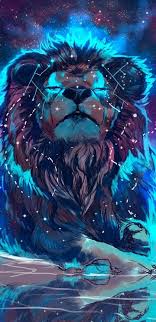 4k El Espacio El Leon El Arte La Galaxia Nebulosa Dibujos Bonitos De Animales Fondos Molones Fondos De Pantalla Animales