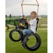 Tractor Ride N Tire Swing Mm00108 The Home Depot Tire Swing Tyres Recycle Old Tires