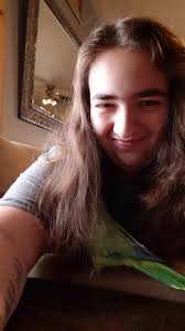 Stop whatever you're doing and look st Vito being a very clicky and cuddly  boi.