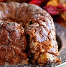 But monkey bread has walnuts in it and they're healthy for you. Pumpkin Monkey Bread With Maple Glaze