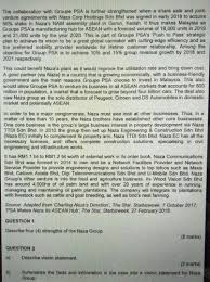 Naza transport sdn bhd sdn bhd. Solved Charting Naza S Direction Driven By The Need To De Chegg Com