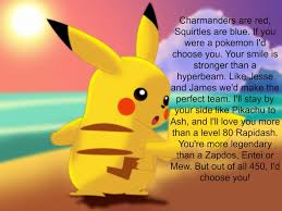 Pokemon Love Poem Pikachu Pikachu Wallpaper Pokemon