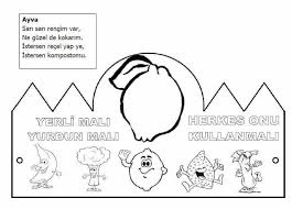Yerli Mali Boyama Sayfalari Okul Egitim