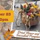 Dried Flower and Succulent Pumpkin-Allusion Brewing event image