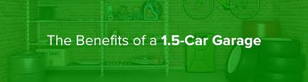 The average garage size doesn't allow much extra room for movement, storage, or other purposes. The Benefits Of A 1 5 Car Garage Continental Door
