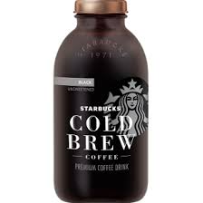 Bottled beverages that mostly contain brewed starbucks coffee with a splash of starbucks cold brew coffee, reduced fat milk, skim milk, and sugar. Starbucks Bottled Cold Brew Black Unsweetened Calories 15 Starbucks Coffee Company Cold Brew Packaging Cold Brew Coffee Brewing