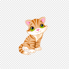 Cat Kitten Cuteness Cartoon Kitten Cartoon Character Mammal Animals Png Pngwing