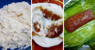 Tepung tapioka memiliki nomenclature (nama lain) 'pati ubi kayu', 'pati singkong', atau 'sari ubi kayu'. Wanita Ni Kongsikan Resipi Bako Ubi Lepat Ubi Kayu Versi Orang Dulu Dulu Mudah Sedap Keluarga