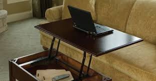 Kitzmiller lift top 4 legs coffee table. Convertible Coffee Table Desk For Tall People With Short Arms Wired