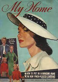 Check spelling or type a new query. My Home 1956 1950s Usa Magazines Womens Drawing By The Advertising Archives