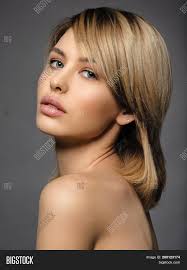This way, your curls will have a formidable texture. Blone Woman Short Hair Image Photo Free Trial Bigstock