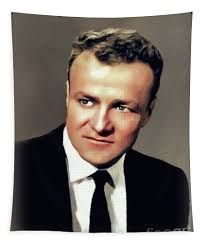 Brian Keith, Vintage Actor #1 Tapestry by Esoterica Art Agency