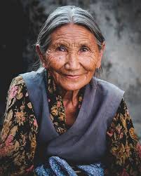 Tibetan Woman Portrait, Nepal, Elderly Tibetan Woman Portrait, Tibetan  Refugee, Beauty, Old Woman Face, Fine Art, Travel, People Photography