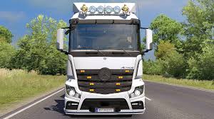 Euro Truck Simulator 2 Mercedes Benz Actros Mp4 1 39 X Youtube