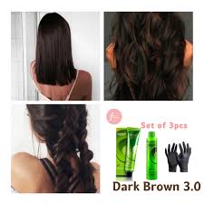 Here, find 19 dark brown hair color ideas you'll adore. Bremod Permanent Hair Color Set 3 0 Dark Brown With Oxidnat Bleach Set Hair Dye Shopee Philippines
