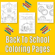 Just select the group you. 6 Back To School Coloring Pages Free Pdf Printables For 2020