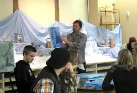 ARTS: Local artist Dan Spalding...