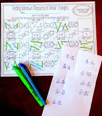 This Maze Activity Was Perfect For My 7th Grade Math Students I Will Definitely Be Doing This Similar Triangles Triangle Worksheet Math Interactive Notebook