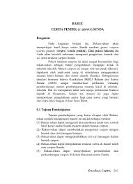 Kumpulan sajak pendek tentang luka, cinta, dan segalanya. Perangkat Pembelajaran Basa Sunda Basa Sunda Sd Mi Kelas 5