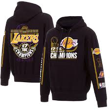 Men's fanatics branded black los angeles lakers primary team logo pullover hoodie reg. Los Angeles Lakers 17 Time Nba Finals Champions Pullover Hoodie Luxwoo Com