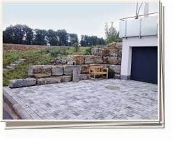 Gartenbereich als zaun eingesetzt werden. Referenzen Pflasterarbeiten
