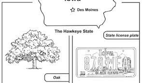 355 iowa flag clip art images on gograph. Mr Nussbaum Iowa State Flag Outline