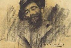 Drawing by Ramon Casas