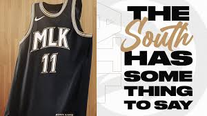 For a looser fit, we recommend ordering. Hawks City Edition Uniform Honors Mlk Legacy In 2021 Mlk Martin Luther King Jr King Jr