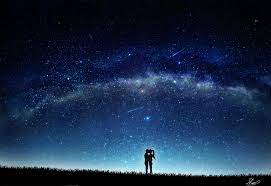Second animal silhouette i did for a 2d final. Wallpaper Digital Art Artwork Illustration Anime Sky Couple Love Romance Kissing Fantasy Art Silhouette Dusk Lights Night Sky Skyscape Nature Landscape Starry Night Starred Sky Comet Shooting Stars Galaxy Universe Nebula