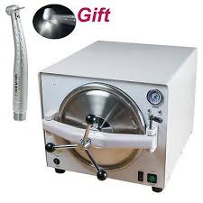 Ad Ebay Autoclave Dental Steam Sterilizer Tray Dental Lab Sterilizer 18l Gift Handpiece Autoclave Dental Lab Handpiece