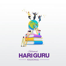 4.3 memupuk perasaan perpaduan ikhtisas dan muhibah di antara guru 4.4 mengeratkan dan merapatkan hubungan silaturrahim antara guru, kakitangan dan murid sk batu talam. Selamat Hari Guru Nasional Translation Happy Indonesian National Teacher S Day Illustration Suitable For Greeting Card Poster And Banner Selamat Hari Guru Happy Teachers Day Teachers Day