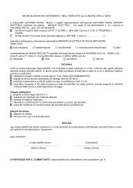 L'appartamento che si prende come esempio per la descrizione di un impianto tipo è un appartamento di medie dimensioni con un ingresso, una sala soggiorno, una camera matrimoniale, una cucina, un bagno e un terrazzo. Dichiarazione Di Conformita Dell Impianto Alla