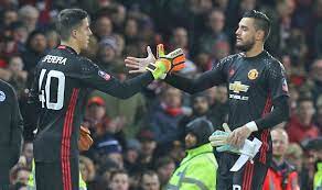 Joel dinis castro pereira (portuguese pronunciation: Man United Goalkeeper Joel Pereira Reacts To Making Debut Football Sport Express Co Uk