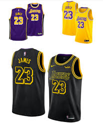 Sign up below to be notified when the lore series jersey and collection become available! Lebron James Swingman Lakers Jersey Black Yellow Purple Ebay