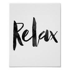 Relax Poster Zazzle Com In 2020 Custom Posters Inspirational Prints Custom Framing