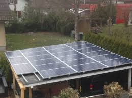 Der Okologische Carport Mit 5 565kwp Solar Panel Kits Solar Panels Solar