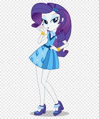 One would guess is because of her mane. Rarity Pinkie Pie Applejack Rainbow Dash My Little Pony Equestria Girls Purple Sunset Shimmer Png Pngegg