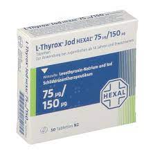 L Thyrox Jod Hexal 75 µg 150 µg 100 St Shop Apotheke Com