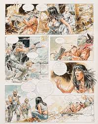 Paolo Eleuteri Serpieri, Druuna, Morbus gravis, Tome 1, 1986, Page 16 |  Rétrospective | Artwork | HUBERTY & BREYNE