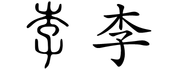In chinese, surnames come before the first name. Li Family History Traceable My China Roots
