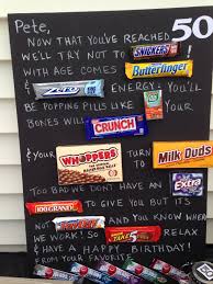 50th Birthday Gift Ideas For Brother Candy Card For 50th Birthday Birthday Gag Gifts Birthday Candy Posters Birthday Candy